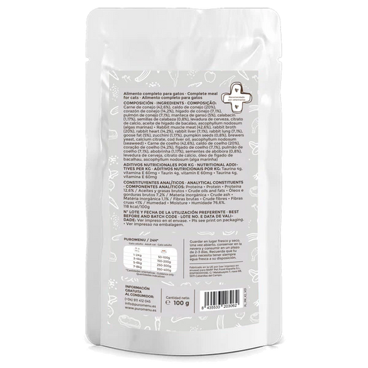 Menú Caza del Día (Conejo con Ganso)