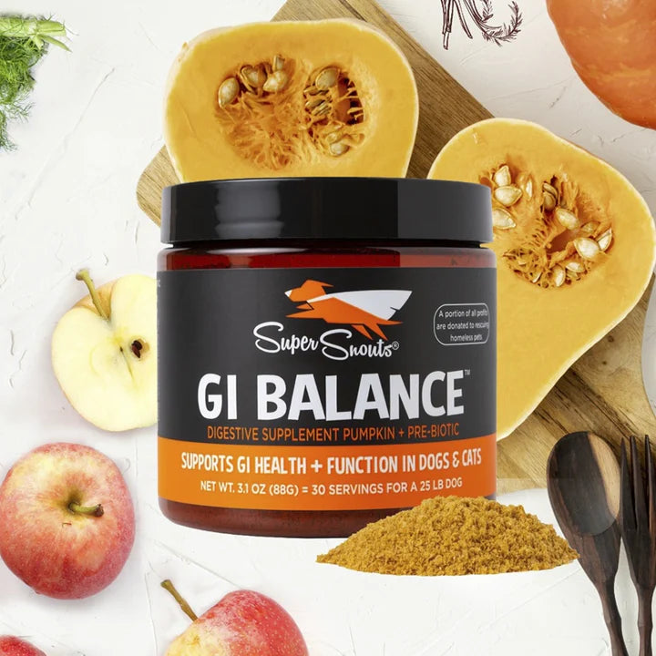Super Snouts GI Balance 88 gr. Regulador Gastrointestinal 100% Natural. Prebiótico. Ayuda digestiva.