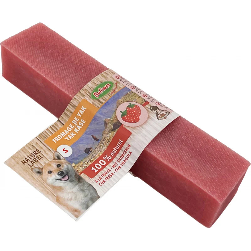 Queso de yak: natural, fresa, arándanos, menta o cúrcuma y lino