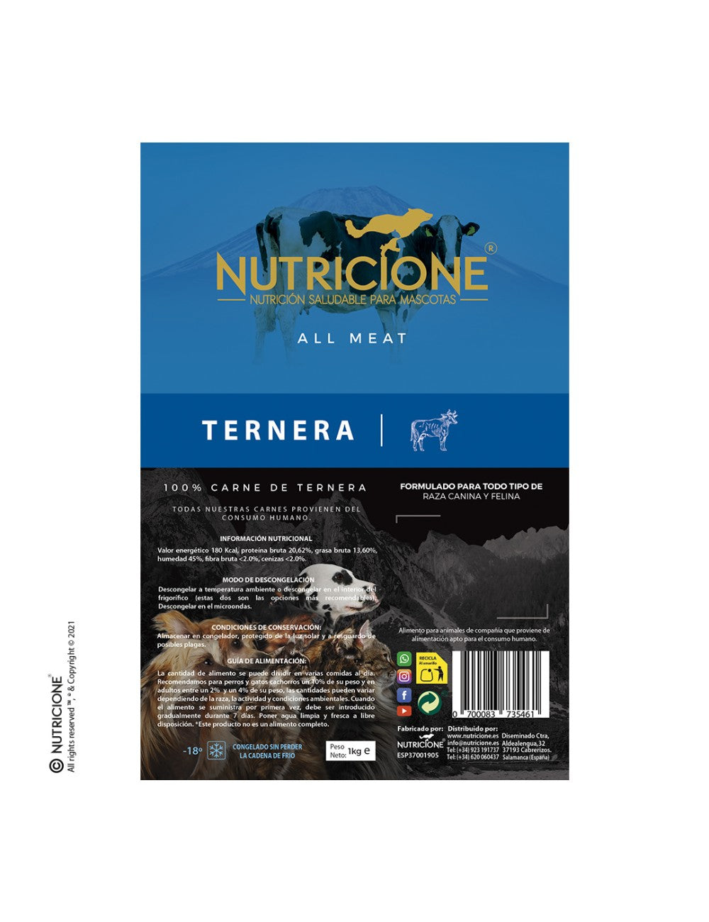 All Meat Ternera, 1kg