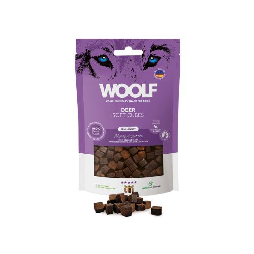 Snacks Woolf cubes - bolsa 100g