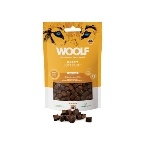 Snacks Woolf cubes - bolsa 100g