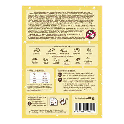 Menú Pollo Suprême 400g