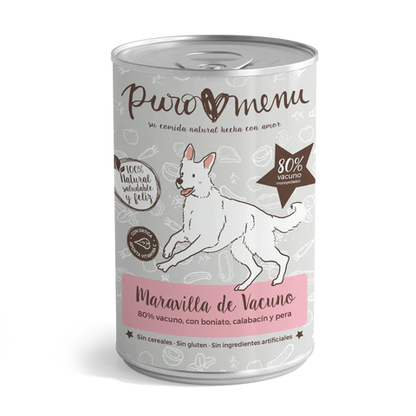 Menú Maravilla de Vacuno BIO
