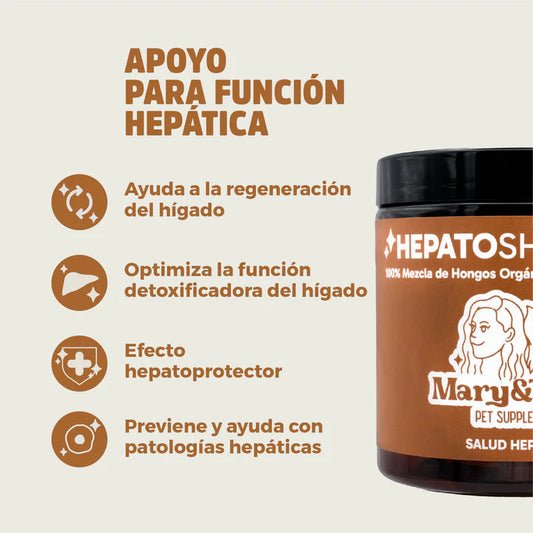 Hepatoshrooms - suplemento para la salud hepática - Mary&Trufa - 75g