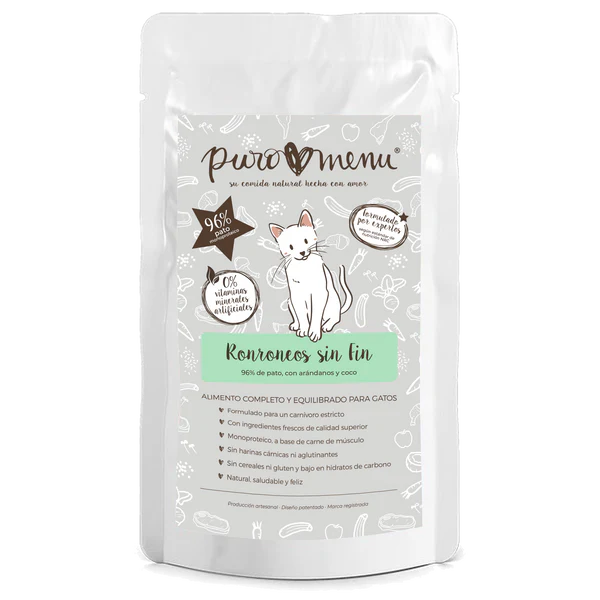 Menú Ronroneos sin Fin BIO (Pato)