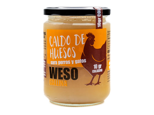 Caldo de huesos WESO para perros y gatos 400ml