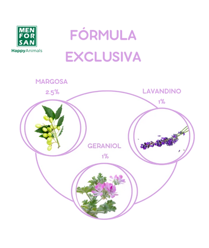 Collar antiparasitario natural Men for San