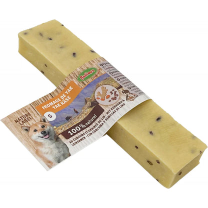 Queso de yak: natural, fresa, arándanos, menta o cúrcuma y lino