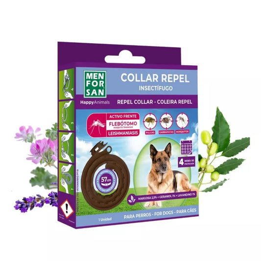 Collar antiparasitario natural Men for San