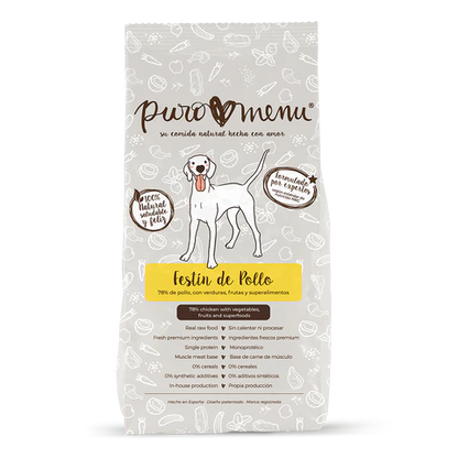 Menú Festín de Pollo Monoproteico