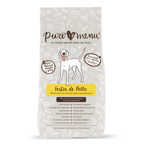 Menú Festín de Pollo Monoproteico