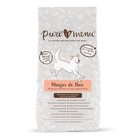 Menú Manjar de Pavo Monoproteico