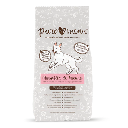 Menú Maravilla de Vacuno Monoproteico