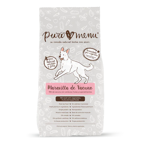 Menú Maravilla de Vacuno Monoproteico