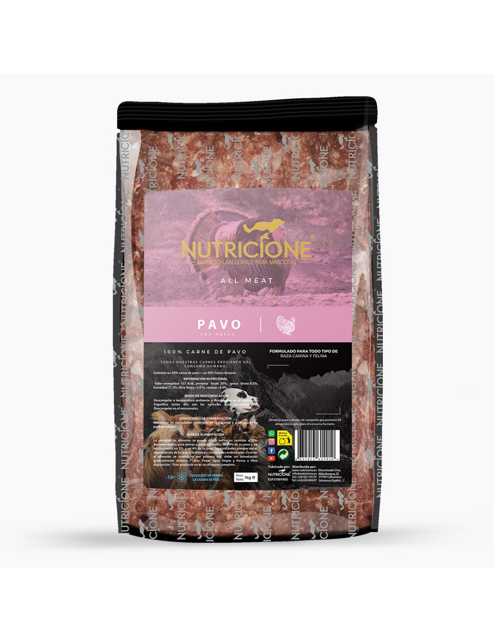 All Meat Pavo, 1kg